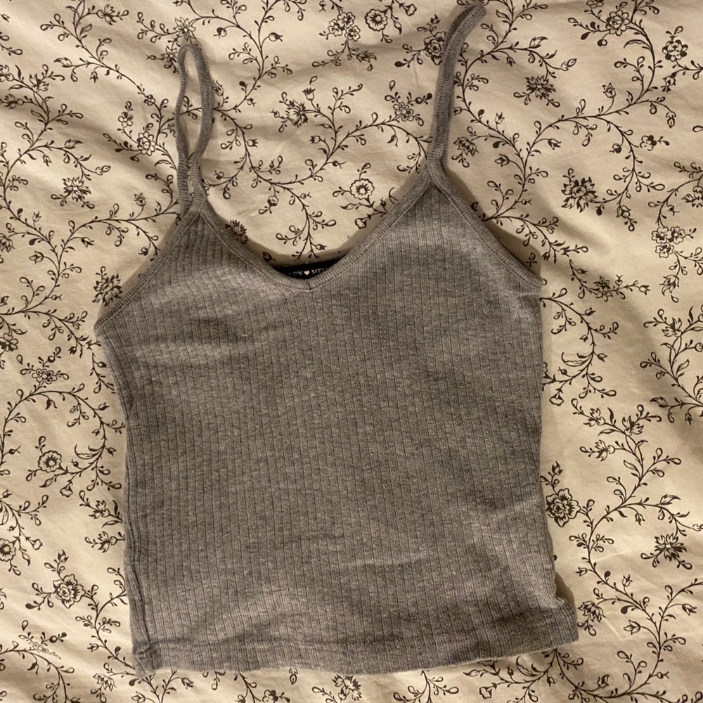 Gray brandy Melville tank top